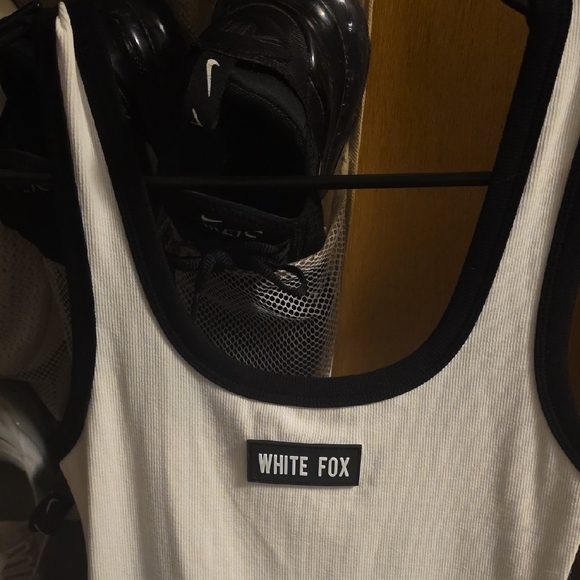 White Fox Black and White Tank Dress - Picture 2 of 8